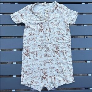 Kate Quinn baby lamb onesie